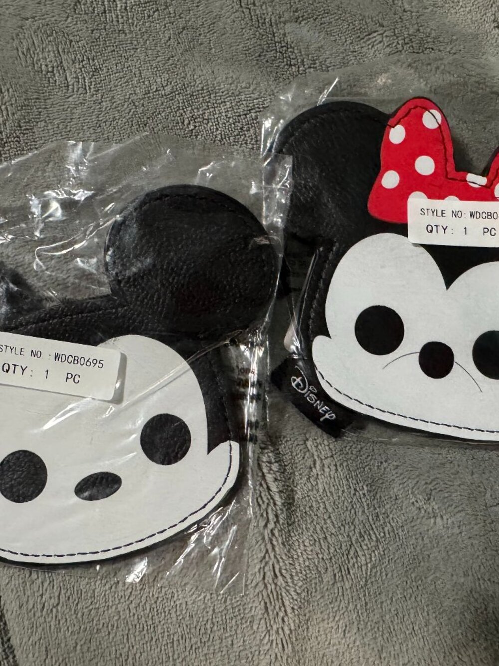 Mickey & Minnie Coin Pouches